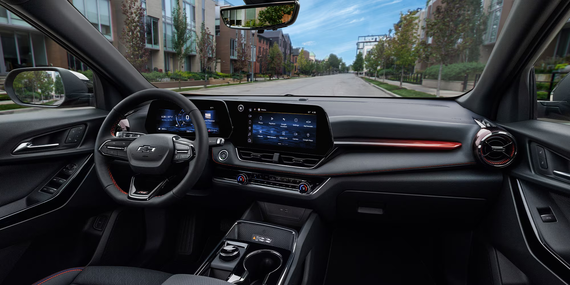 Interior cabin of the 2026 Chevrolet Equinox near Devola