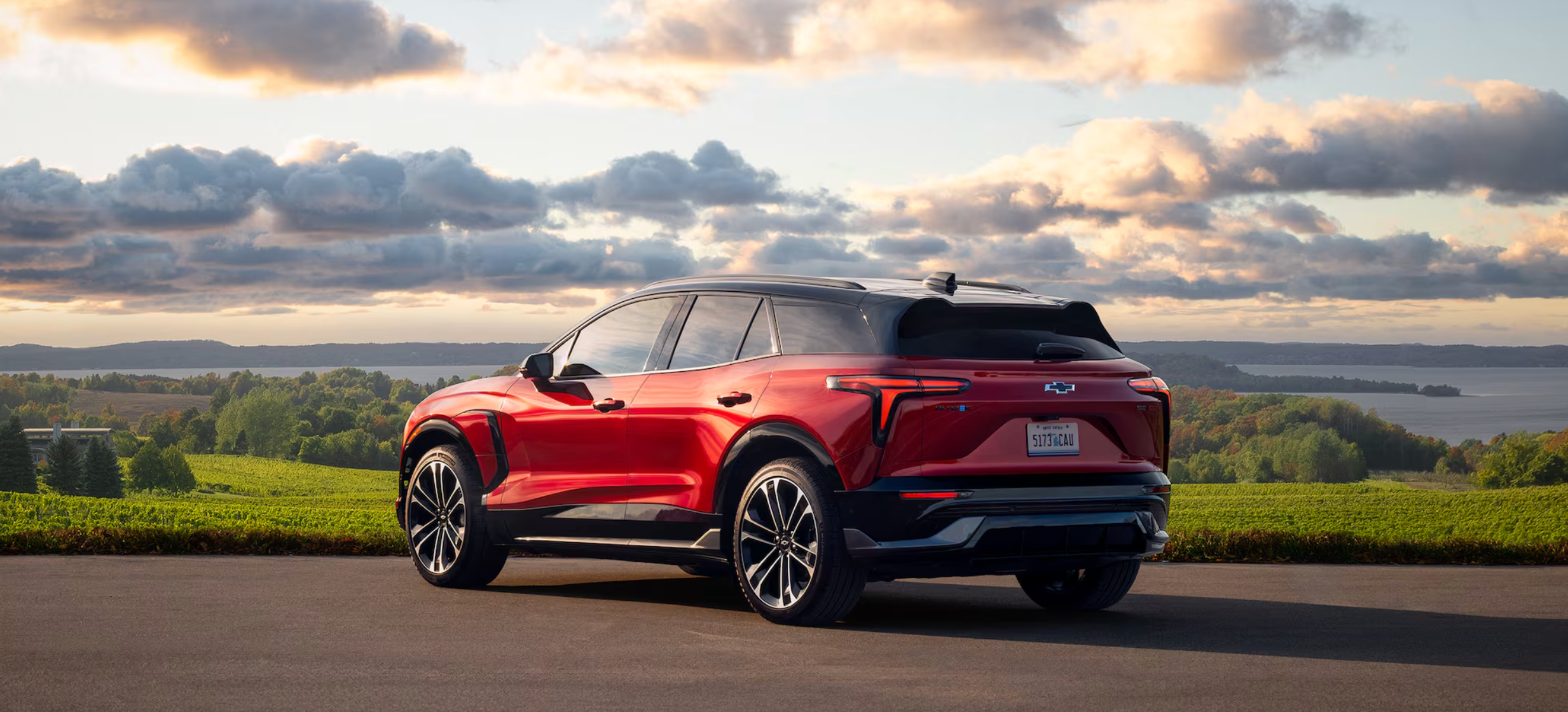 New red 2026 Chevy Blazer EV for sale in Marietta, OH