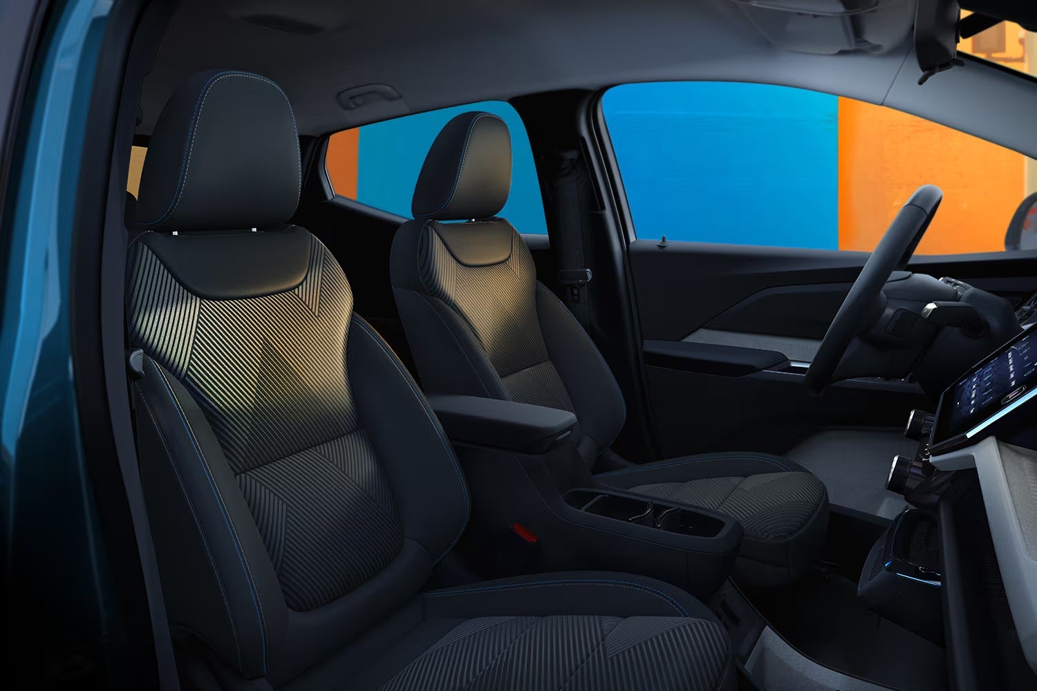 Front seats of the 2027 Chevrolet Bolt in Marietta